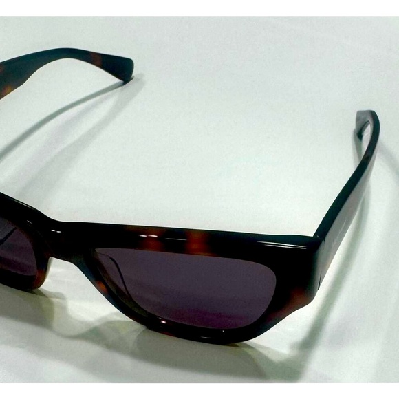 Max Mara 56mm Geometric Sunglasses Havana Smoke main image 3